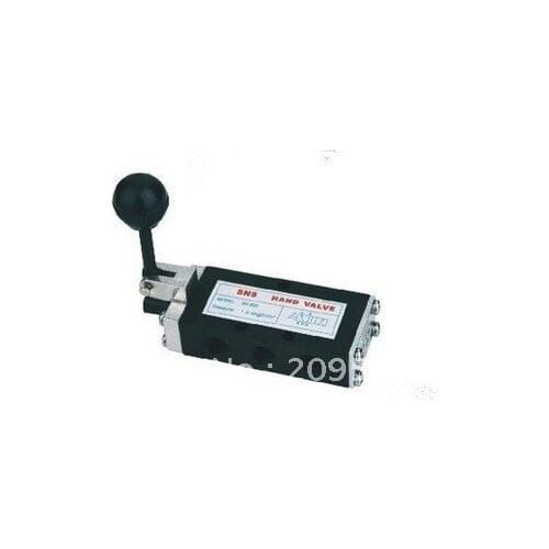 1x 5 ports 2 positions 1/4" BSP Hand Air Valve Hand Return SH-402