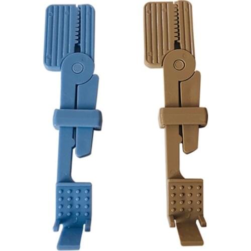 20Pcs Dental X Ray Film Holder Snap Clips Bule Plastic Autoclavable For Oral Camera Machine Dentist Lab Equipment Dentist Tools