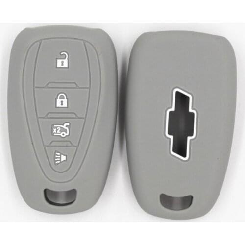 3PC silicone car key cover 3 button for Chevrolet Cruze 2009-2014 sedan hatchback accessories car key cover case