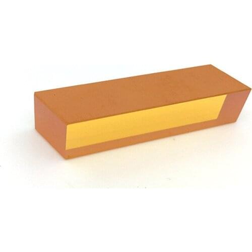 60*20*15mm Zinc Selenide Diamond Prism Zinc Selenide Prism Infrared Prism for Infrared Spectroscope