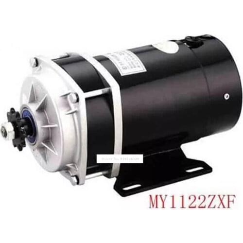 Electric Tricycle Accessories MY1122ZXF Motor 24V 650W Permanent Magnet DC Brush Motor 3200r/min 6:1 Reduction Ratio Hot Selling