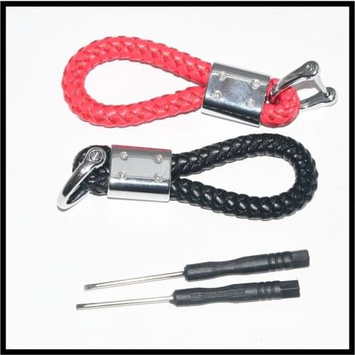 Red Black Car Keychain Keychain Accessories For VW Golf 5 6 7 Polo Passat B5 B6 B7 Bora Jetta Tiguan Touran Keychain