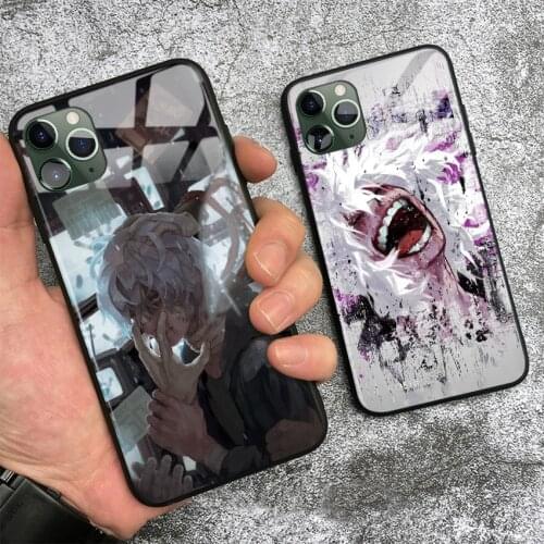 Tomura Shigaraki My Hero Academia soft silicone glass phone case cover shell for iPhone 6 6s 7 8 Plus X XR XS 11 12 mini Pro Max