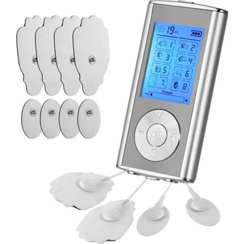 EMS 8 Models Tens Machine Electrostimulator Portable Pulse Acupuncture Body Massager Rechargeable Muscle Stimulator Pain Relieve