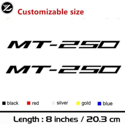 Motorcycle sticker moto gp body model sticker helmet wind sticker personality Fuel tank sticker for YAMAHA MT250 MT 250