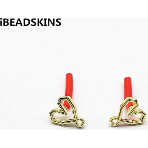 New arrival! 11x10mm 100pcs Heart shape Earrings Stud for Jewelry Findings/Earrings DIY parts,Jewelry Findings & Components