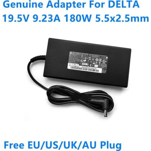 Genuine DELTA ADP-180TB F 180W 19.5V 9.23A Power Supply AC Adapter For MSI GS65 GS73 GE72VR Laptop Charger ADP-180TB H 20V 9A