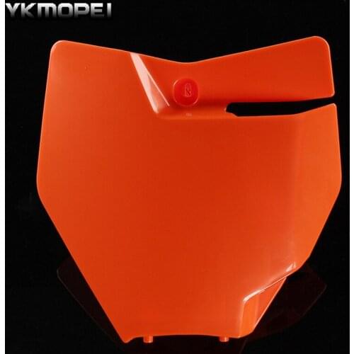 Front Number Plate Name Plate Plastic Cover for K.T.M 250/350/450 SX-F/XC-F and 125/150 SX 2016-2017 Motocross Enduro