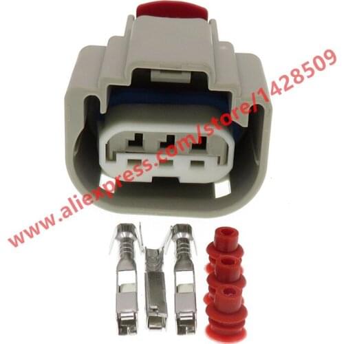 20 Sets 3 Pin Auto Waterproof Electrical TPS Sensor Connector Ignition Coil Plug For BUICK Chevrolet 160073-3106