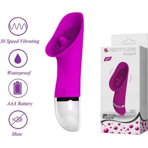 Silicone Handheld Clitoris Stimulation Massager Nipple Sucker Oral Lick Tongue for Women Clit Pussy Pump G-spot Vibrator Sex Toy
