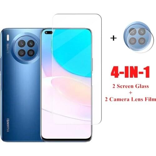 Full Glue Glass For Huawei Honor 8i Tempered Glass For Honor 8i Screen Protector Phone Camera Lens Film For Honor 8i