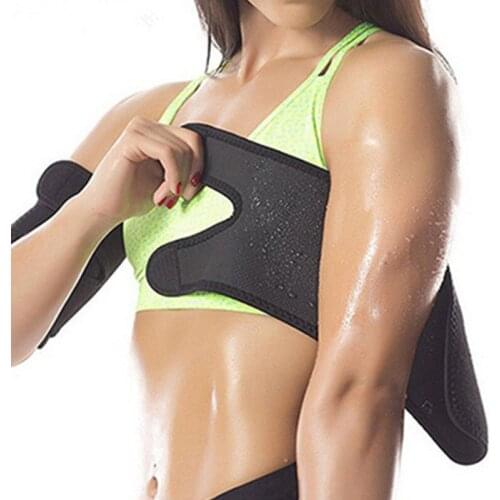 XC 2Pcs Neoprene Arm Warmers Slimmer Sauna Sleeve Sweat Arm Trimmer Belt Wraps for Lose Fat Arm Body Shaper Armbands Weight Loss