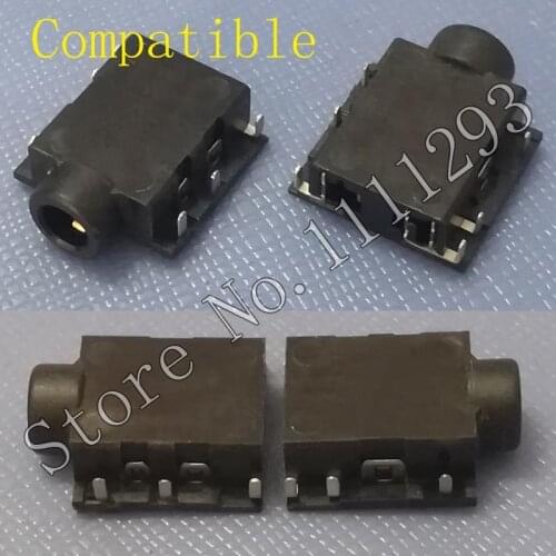10pcs/lot Headphone MIC Audio Jack Connector for ThinkPad E550 E555 E570 E570C E575 GTX Toshiba Portege Z30-A Z30-B Combo port