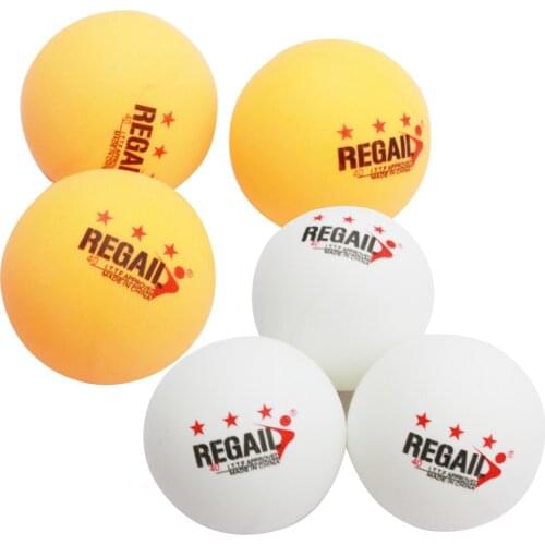 6 Pcs/Set 40mm Quality Yellow Or Whites Table Tennis Ball Steady Rotation Good Elasticity Fit For Ping-Pong Competition Training