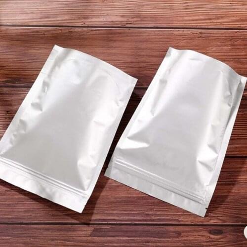 Aluminum Foil Self Seal Ziplock Packing Bag For Food Snack Tea Zipper Bag Eco-friendly Food Storage Ziplock Bag Kitchen