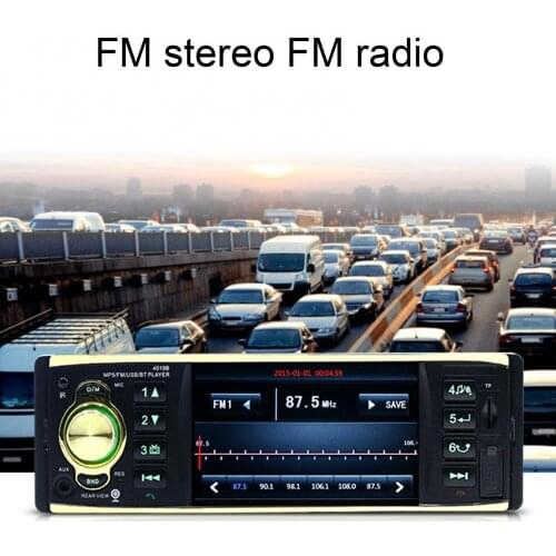 50% Hot Sales 4019B Car MP5 Player Bluetooth Steering Wheel Control 4.1 inch Audio Stereo Radio