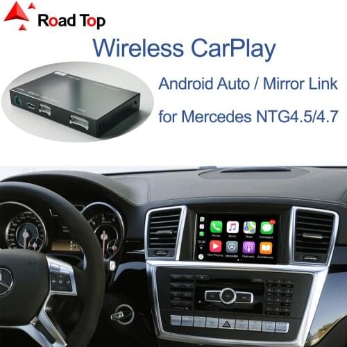 Wireless CarPlay for Mercedes Benz ML GL W166 X166 2012-2015, with Android Auto Mirror Link AirPlay Car Play Functions