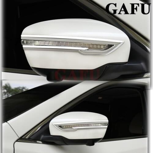 For Nissan X-Trail T32 Rearview mirror anti-rub decoration cover trim For X trail 2014 2015 2016 2017 2018 Car Accessories