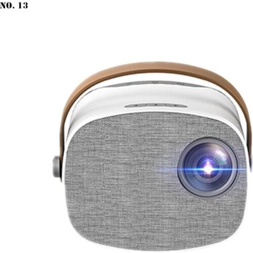 Home Projector Camera Full HD Mini Projector LED 3D Projector for Home Video Beamer Portable for Party, Club, Holiday, Traveling
