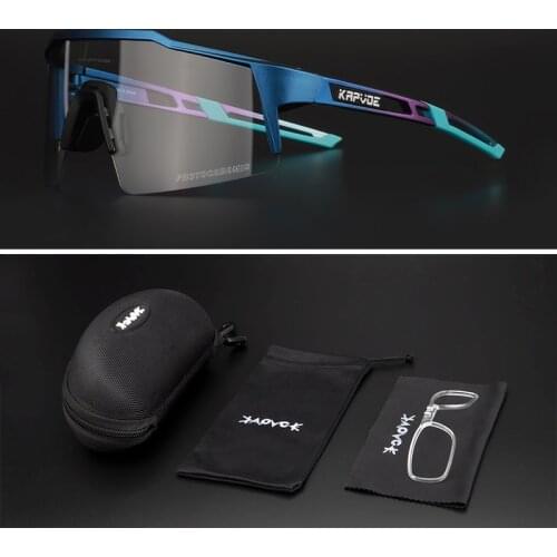 Photochromic Sunglasses Men Women Cycling Glasses Road Bike Sport Racing Goggle Bicycle MTB Driving Fishing Eyewear Anti-glare