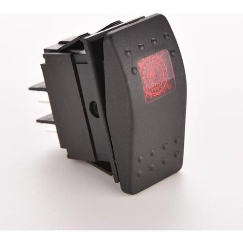 Hot sale 1PC 12V 20A Red ON-Off Led Car Swtich Car Accessories Waterproof BAR ARB Carbling Rocket Toggle Switch