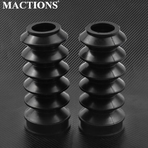 Motorcycle Front Rubber Fork Dirt Cover Gaiter Gator Boot Cap Shock Rubber For Harley Street 500 750 XG500/750 2014-2018