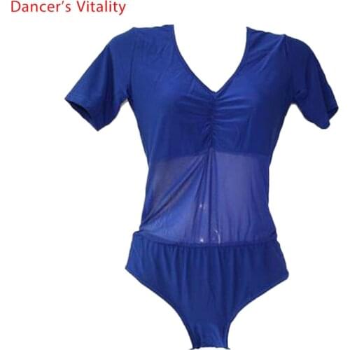 New arrival crystal cotton and mesh belly dance top momen short sleeves belly dance body tops sexy top 9colors