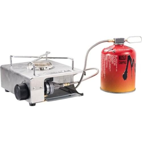 Stainless Braided Propane Hose Adapter 1 Lb To 20 Lb Converter For QCC1/Type 1 LP Tank Portable Grill Camp Stove Buddy Heater