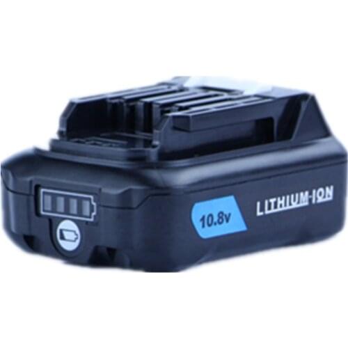 With LED Cordless Power Tool rechargeable battery 10.8V 12V 2.0Ah Lithium for Makita Drills BL1040 BL1015 BL1020B BL1041