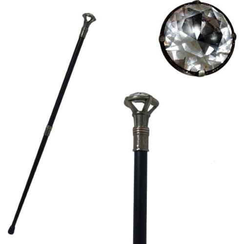 Walking Stick Canes Men Diamond Type Handle Decorative Women Elegant Fashion Vintage Hand Cane baton stick self defense stick