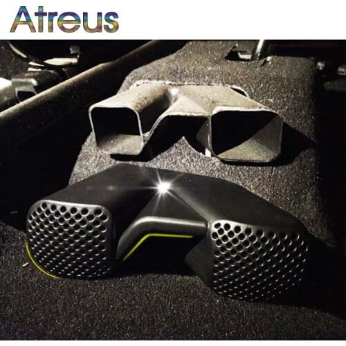 Atreus 2pcs Car Seat Air Conditioner Air Outlet Protective Cover For Renault Koleos MK2 Kadjar 2016 2017 2018 Accessories