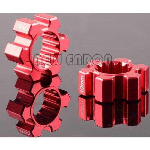 1:5 RC 2Pc Alloy Wheel Hubs Hex 10mm Thickness 7756 7756X 7756R For RC Car 1/5 Traxxas X-Maxx XMaxx 8S Monster Truck 77086-4