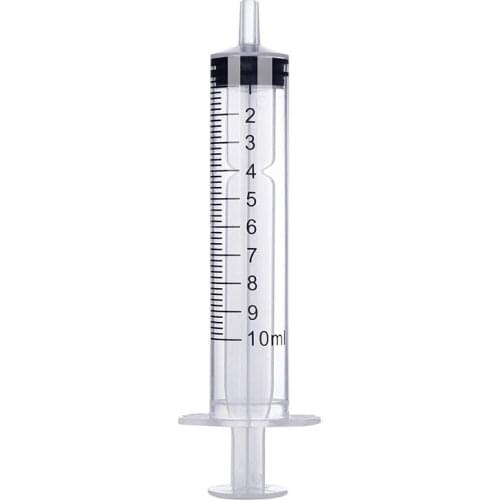 10pcs 3-25ml Plastic Graduated Syringe Perfume Dispenser Refillable Cosmetic Liquid Essential Oil Portable Quantitative Tools