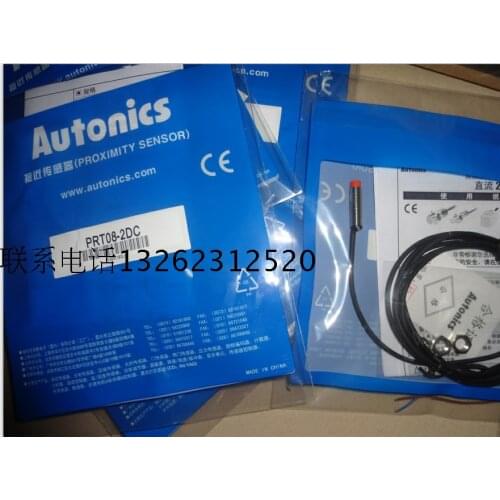 2PCS PRT08-2DC PRT08-2DO PRT08-1.5DC PRT08-1.5DO Autonics Proximity Switch Sensor New High Quality