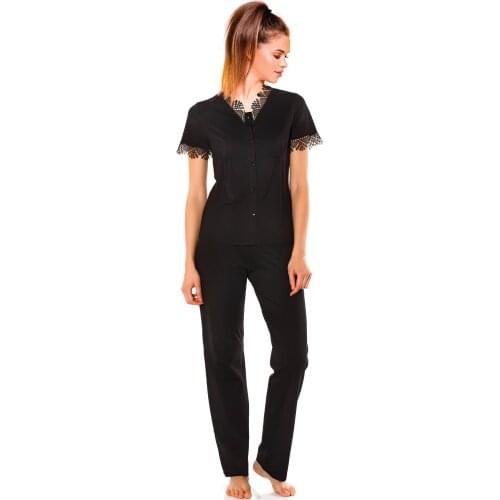 2 Pieces Premium Sleepwear for Women - Nightgowns Pyjamas Sleepshirts Homewear Nightdress Sleep Top Night Wear Sleeping Dress