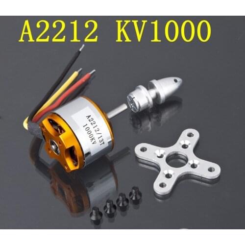 DIY4PCS UAV motor DIY A2212 KV930 / KV1000 / KV1400 / KV2200 four-axis aircraft brushless motor hexrcopter F450 F550