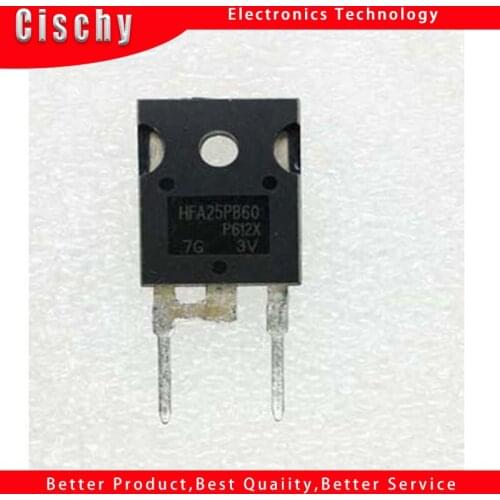 5pcs HFA25PB60 TO247-2 HFA25PB60PBF TO-247 25PB60 600V 25A original