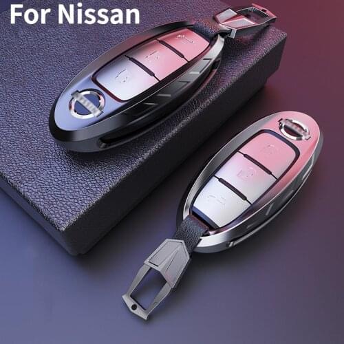 Zinc Alloy Car Key Cover Case Shell For Nissan Qashqai J10J11 X-Trail t31 t32 kick Tiida Pathfinder Murano Note Juke Car Styling