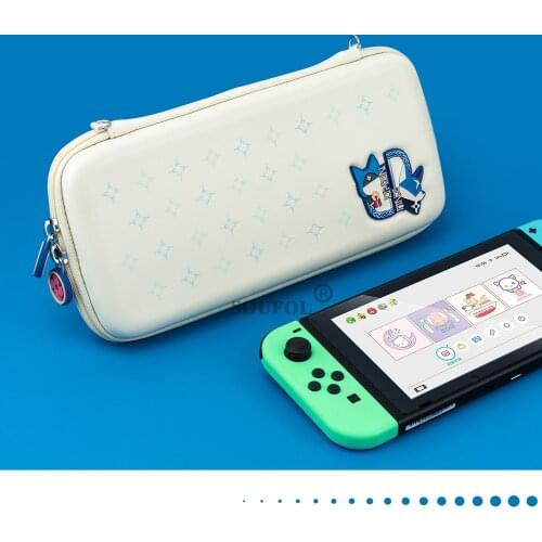 Portable PU Shell Case for Nintend Switch Cute Cat Dog Carrying Storage Bag for Nintendo Switch Console Pouch Game Access