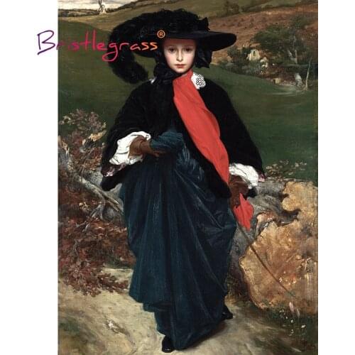 BRISTLEGRASS Wooden Jigsaw Puzzle 500 1000 Piece May Sartoris Frederick Leighton Educational Toy Collectibles Painting Art Decor