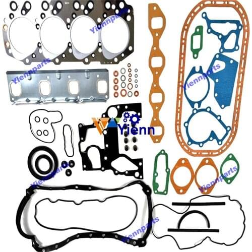 For Isuzu 4JG2 Engine Overhaul Full Gasket Kit With Cylinder Head Gasket 8-97066-196-0 7-0 8-0 Fit For Isuzu Diesel Engine