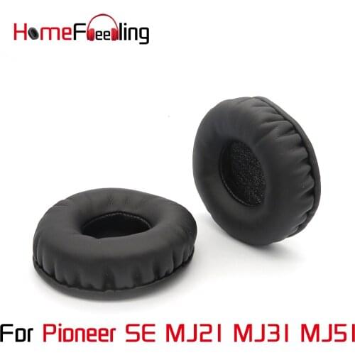 Homefeeling Ear Pads for Pioneer SE MJ21 MJ31 MJ51 Headphones Super Soft Velour Sheepskin Leather Ear Cushions Replacement