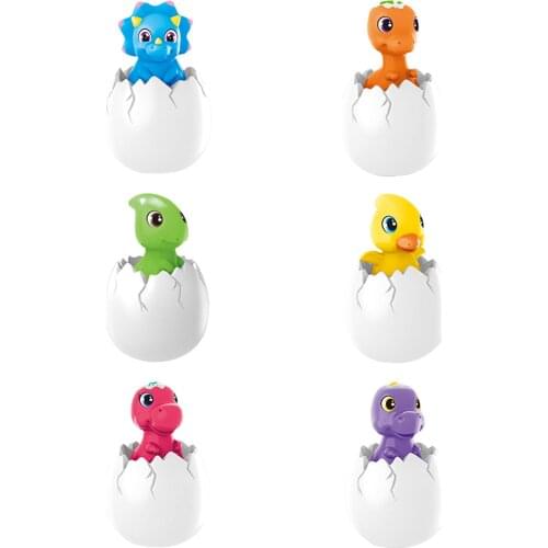 Dinosaur Toy Childrens Night Light 6 Cartoon Ornaments With Remote Control Colorful Changeable Light Touch Color Change
