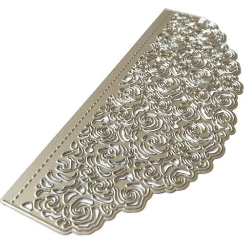 Rose Flower Cover Metal Cutting Dies Stencil Scrapbooking DIY Album Stamp Paper Card Embossing Decor Craft