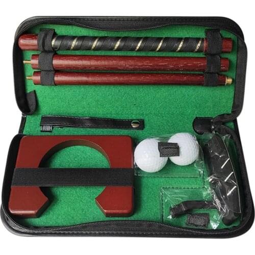 Putter Set of Golf Portable Mini Golf Practice Kit with Detachable Putter Ball for Indoor/Outdoor Golf Trainer Kit