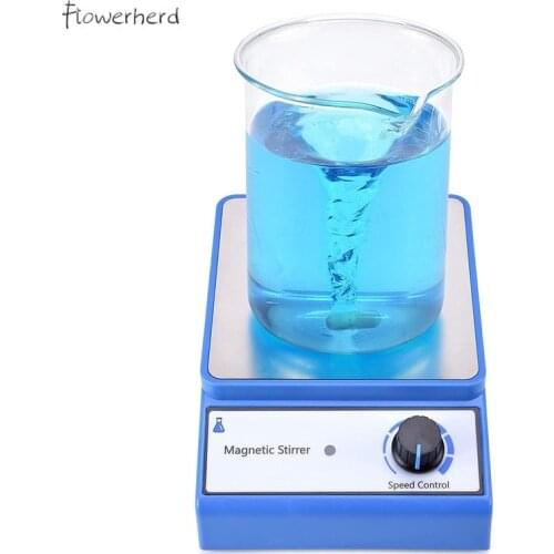 Magnetic Stirrer Lab Mixer Max 3000 RPM Stainless Steel Stir Plate Max Stirring Capacity 3000 Ml with Stirring Bar No Heating