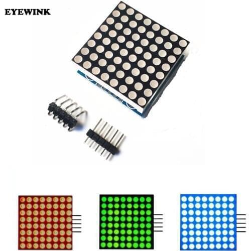 10PCS MAX7219 dot matrix module microcontroller module display module finished goods