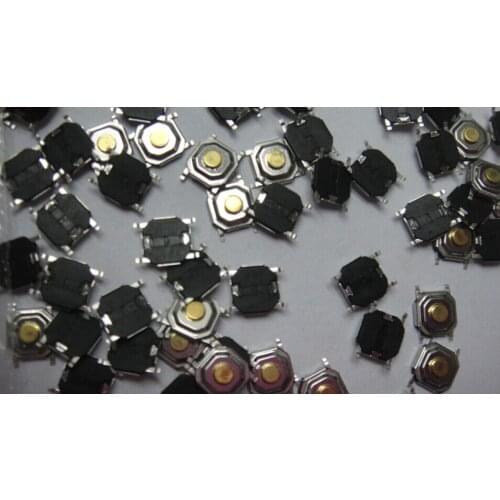 Metal buttons ROHS 4*4*1.9 mm microswitch Tact Switch ,H;1.9 mm new and original
