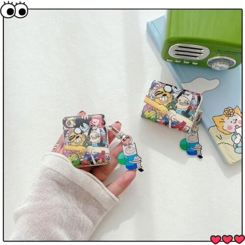 Cute Cartoon Creativity Headphone Case for Apple Airpods 1 2 3 Pro Soft Silicone Bear Wireless Bluetooth Headset Cover