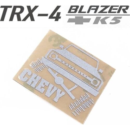 Remote Control Car TRX-4 BLAZER K5 Car Window Sticker
